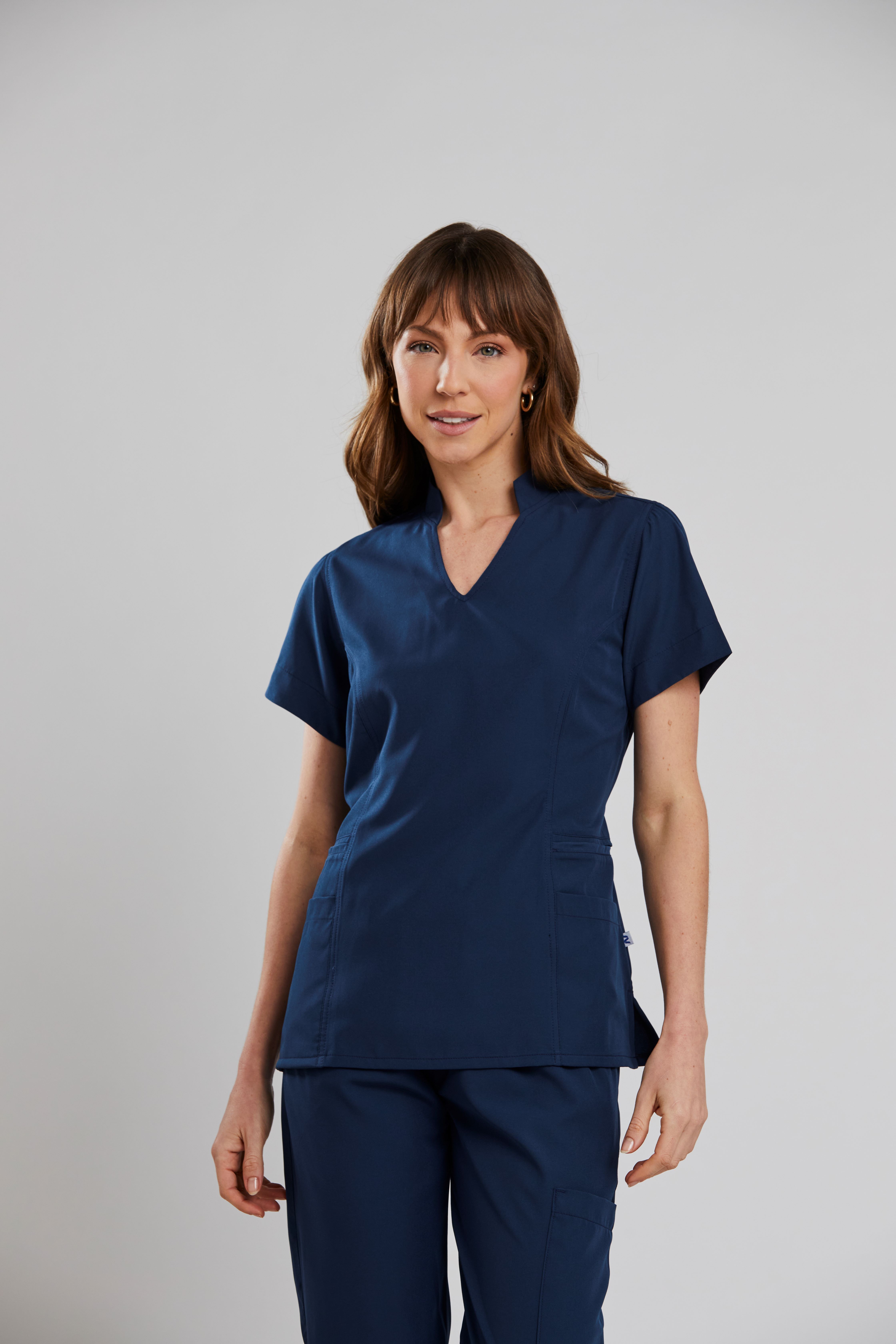 Conjunto Scrub Feminino Gola Padre - Balance Relax