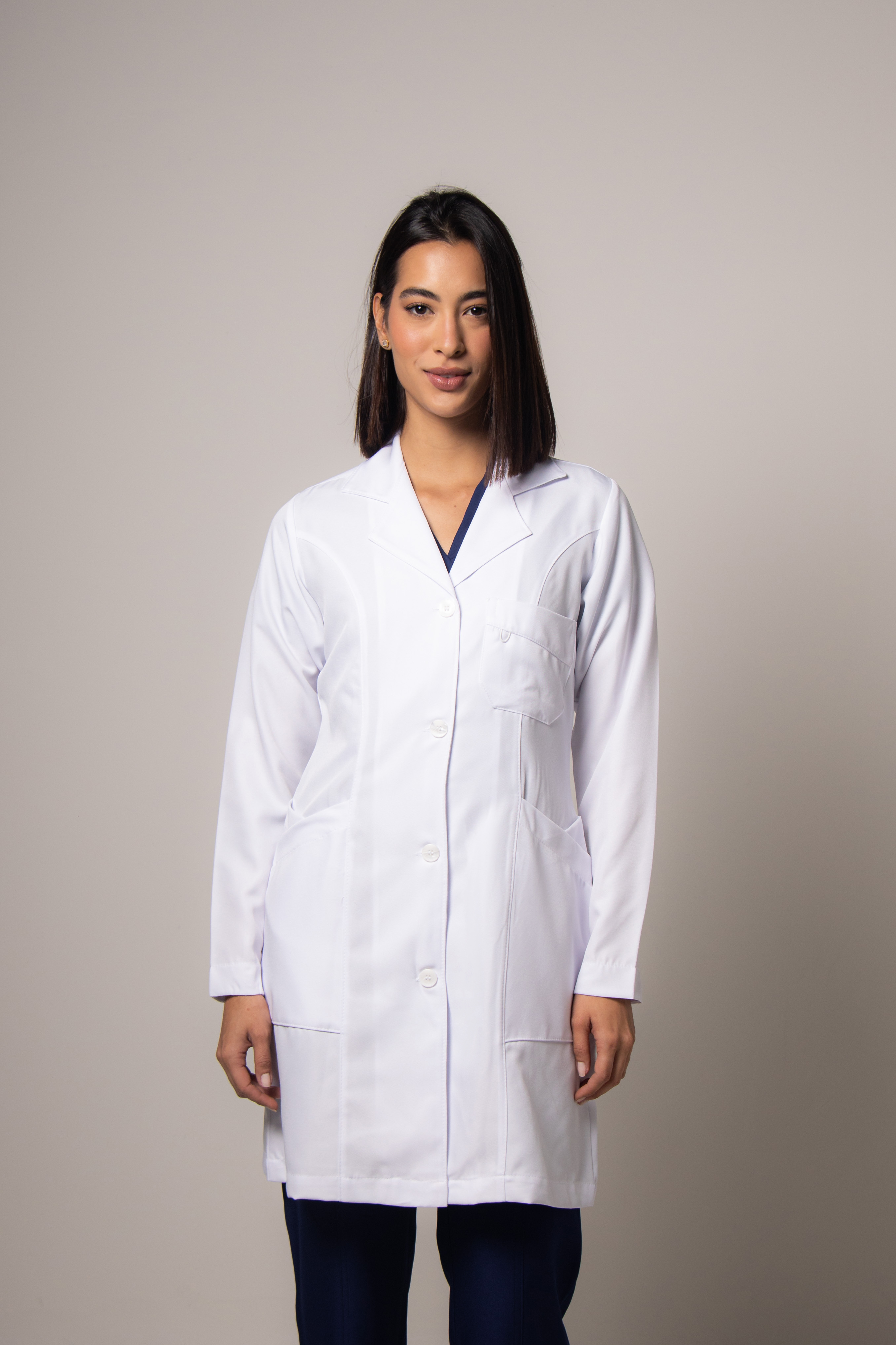 Jaleco Feminino Botão Madrepérola - LAB+ Care
