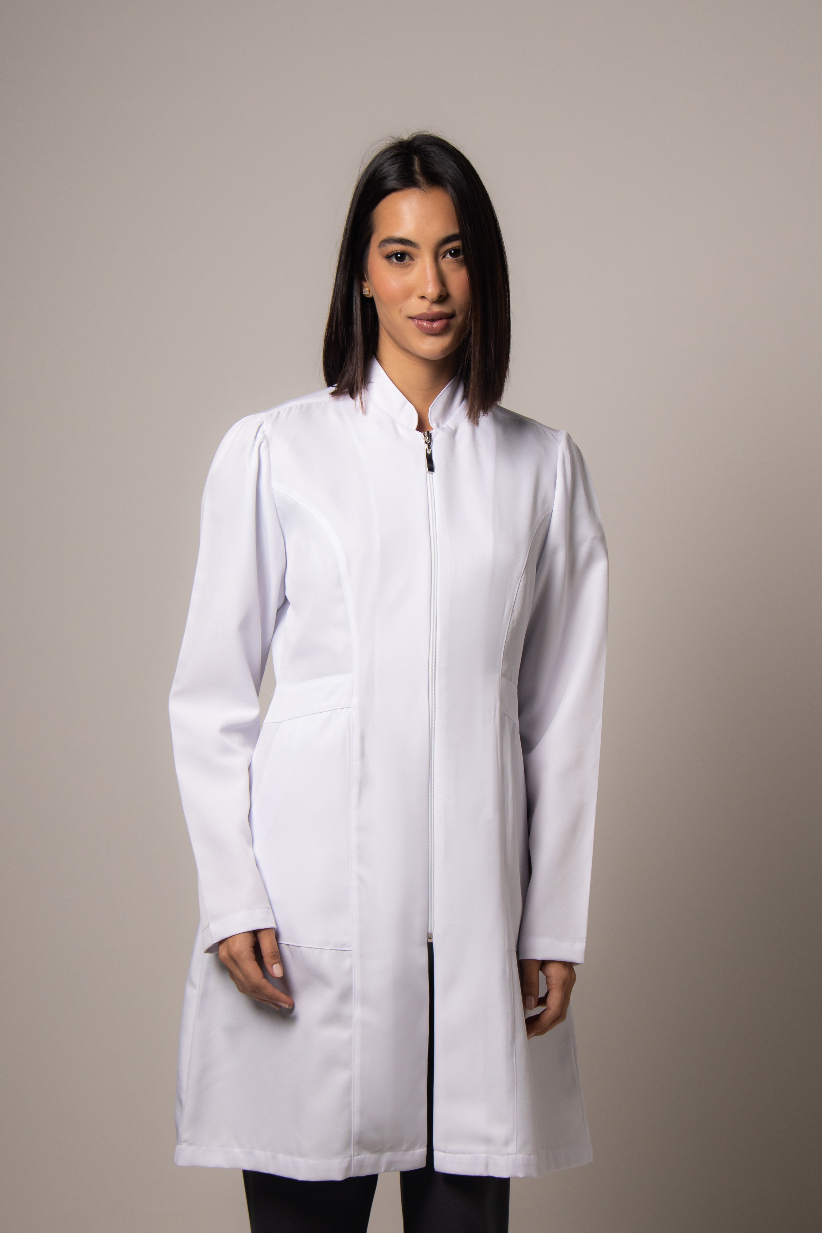 Jaleco Feminino Gola Padre - LAB+ Science